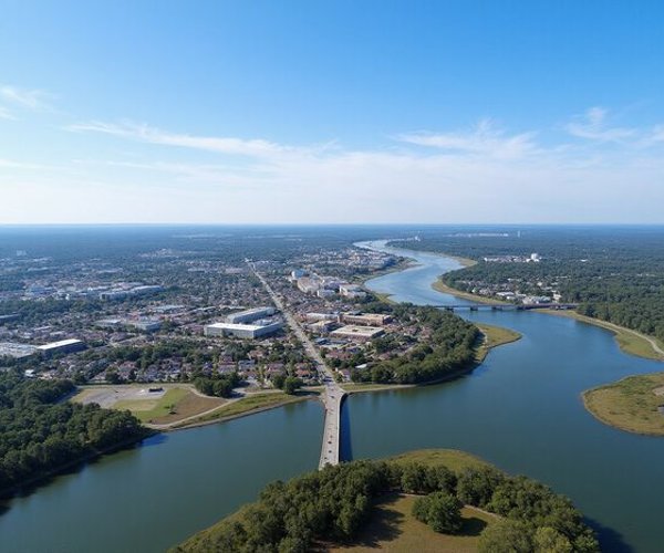 Coastal Junk Pros service area map showing Savannah and surrounding communities